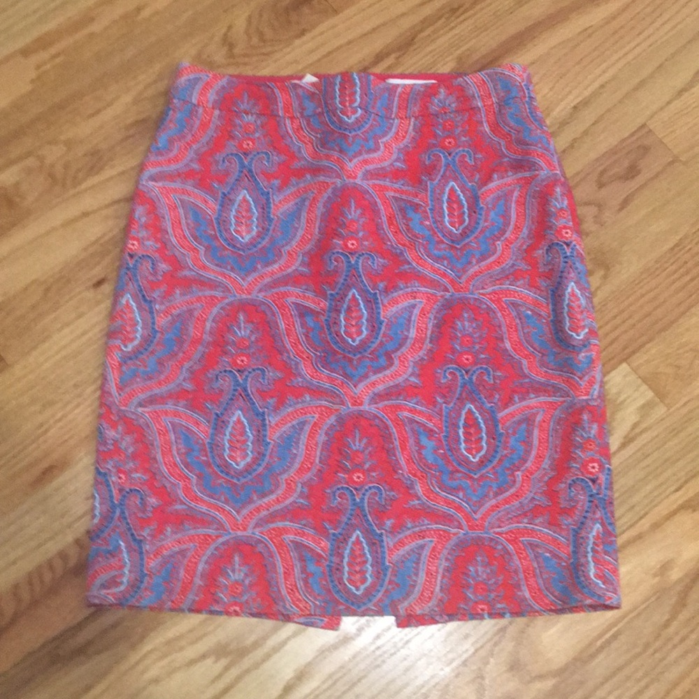 Jcrew pencil skirt size 2
